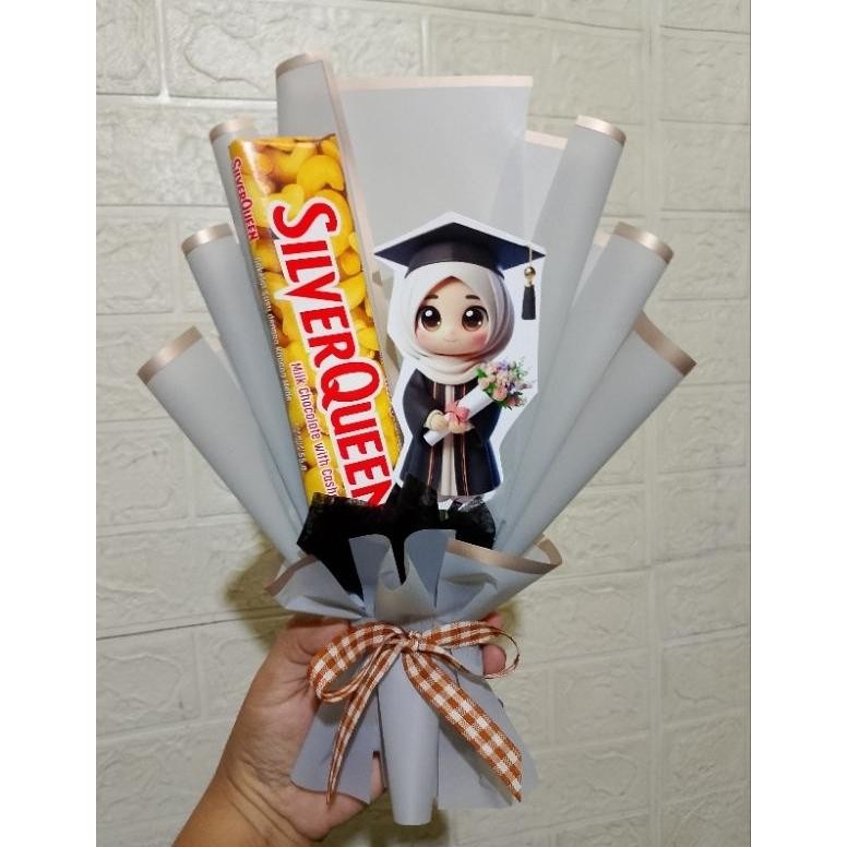 

Uj-32 Fg-80 Buket Mini Coklat Silverqueen Cadbury Bucket Snack Mini Bouquet Hadiah Ulang Tahun Hari Guru Wisuda Bisa Custom Terlaris