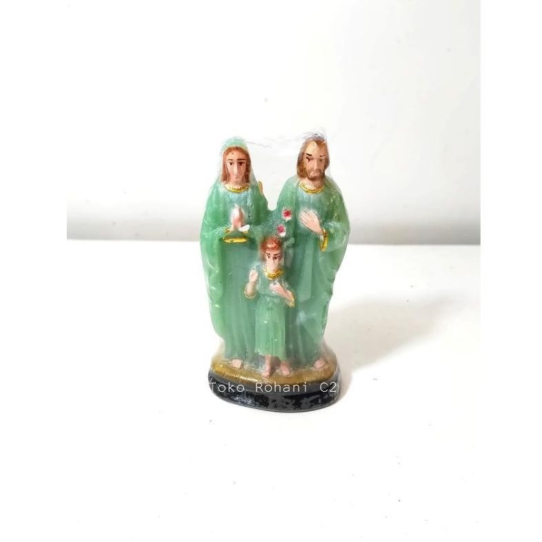 Io-98 Sale Patung Kkb Keluarga Kudus Berdiri Fosfor Rf 10Cm (7115) - Patung Keluarga Kudus - Patung 