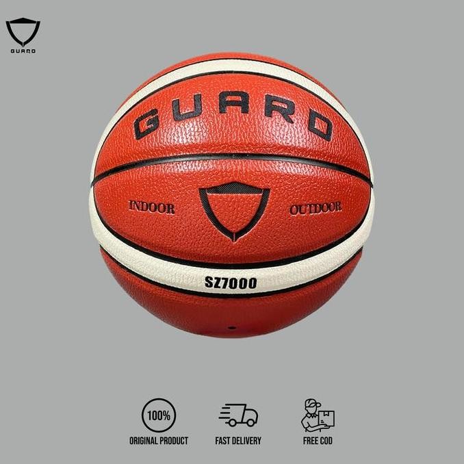 BOLA BASKET LEATHER SZ7000 & SZ6000 / BOLA BASKET GUARD KULIT ORIGINAL DAN TERPERCAYA