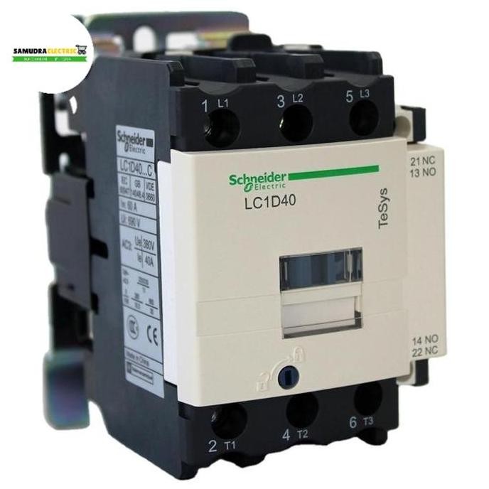 Schneider Kontaktor Lc1D40 3P 40A Coil 380Vac New Original
