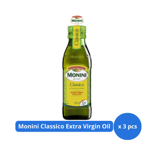 

Monini Classico Extra Virgin Olive Oil 250ml x 3 pcs