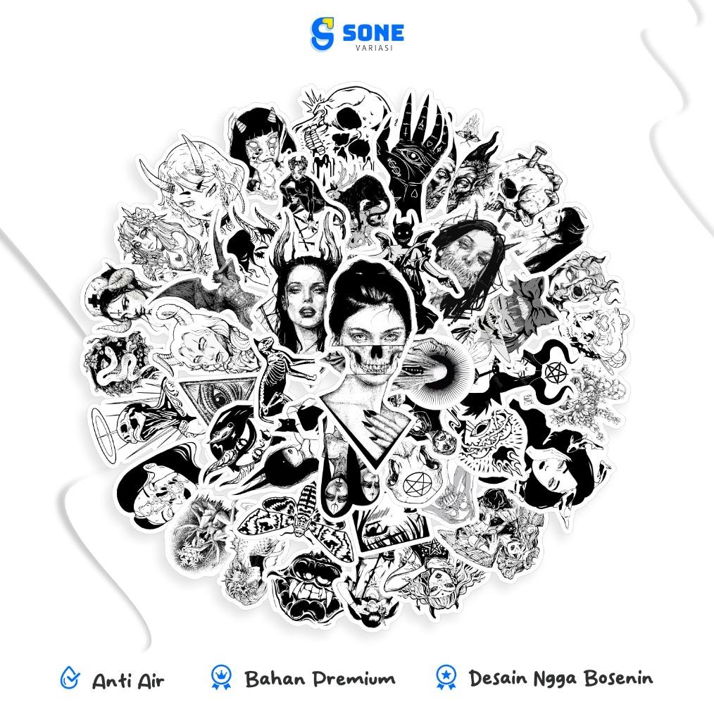 

Diskon Stiker Pack Horror Thriller Aesthetic Vinyl Waterproof Anti Air Dekorasi Buku Jurnal Helm Laptop XBF-66