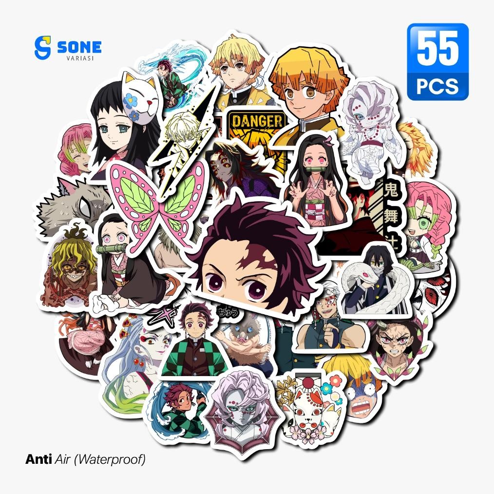 

Terbaik Stiker Anime Demon Slayer Kimetsu no Yaiba Paper Vinyl Waterproof untuk Sticker Laptop Diary Notebook Helm MPN-51
