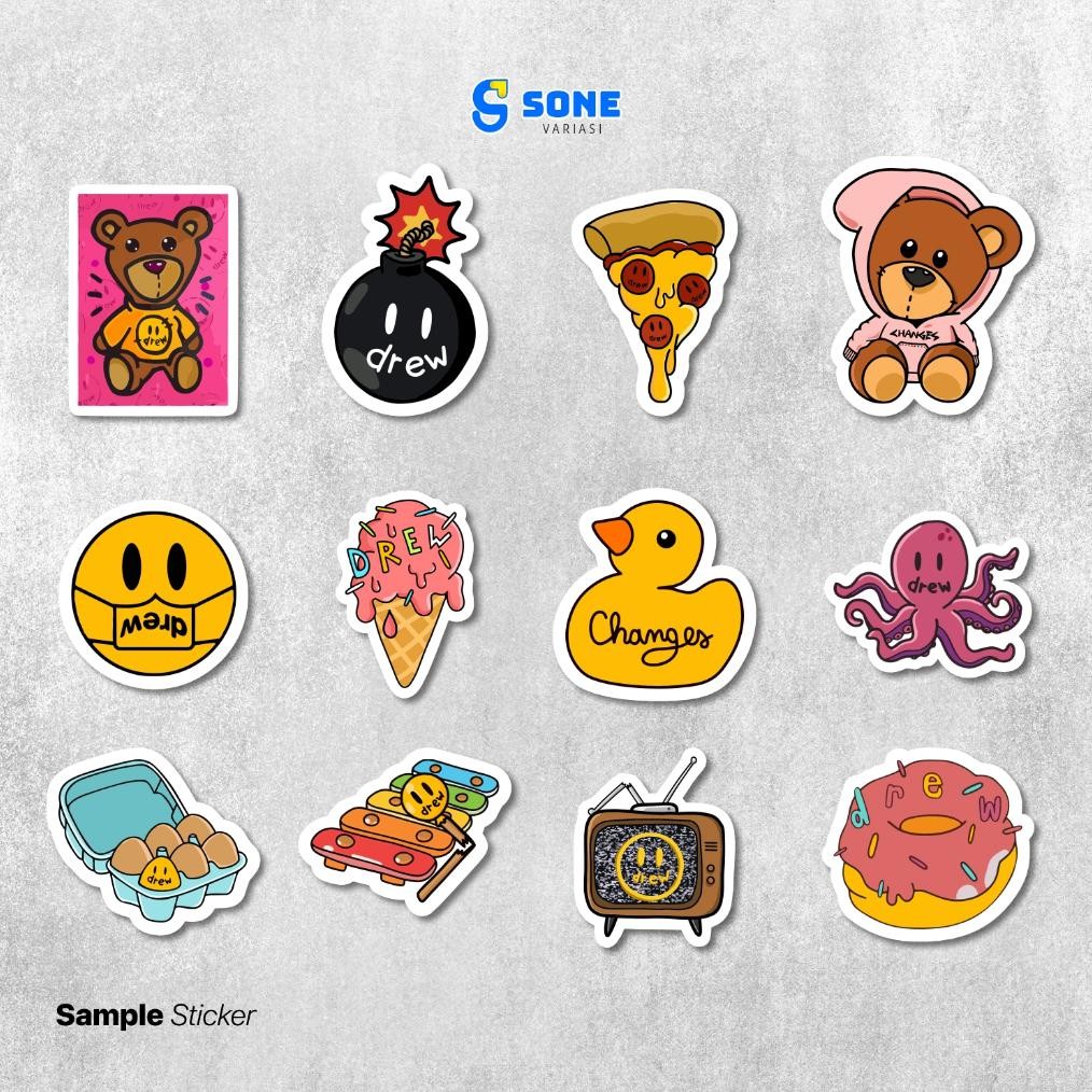 

Cuci Gudang Sticker Drew Cute Aesthetic Vinyl Waterproof Dekorasi Laptop Casing Stationery Freebies YFW-94