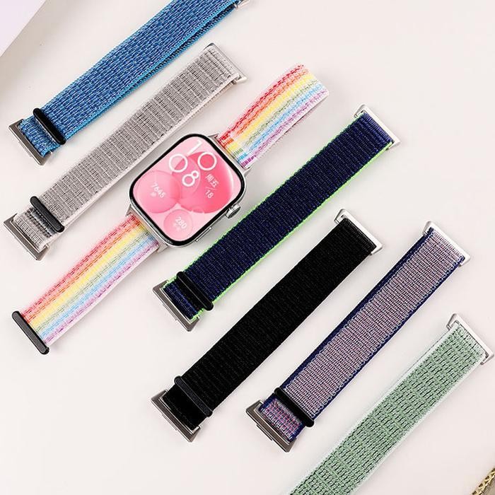 Original Nylon Loop Strap For Huawei Watch Fit 3/4/4 Pro Strap Huawei Fit 3/4/4 Pro Replacement Adju