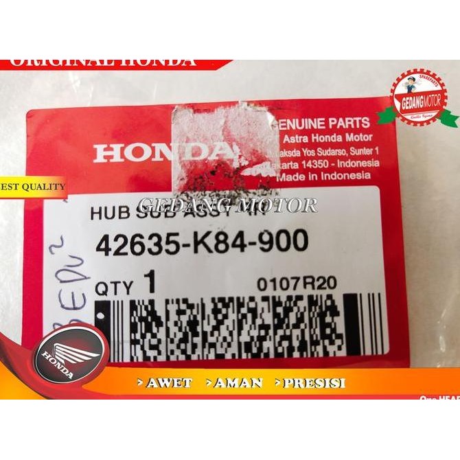 TROMOL BELAKANG CRF 150 ORIGINAL HONDA Original