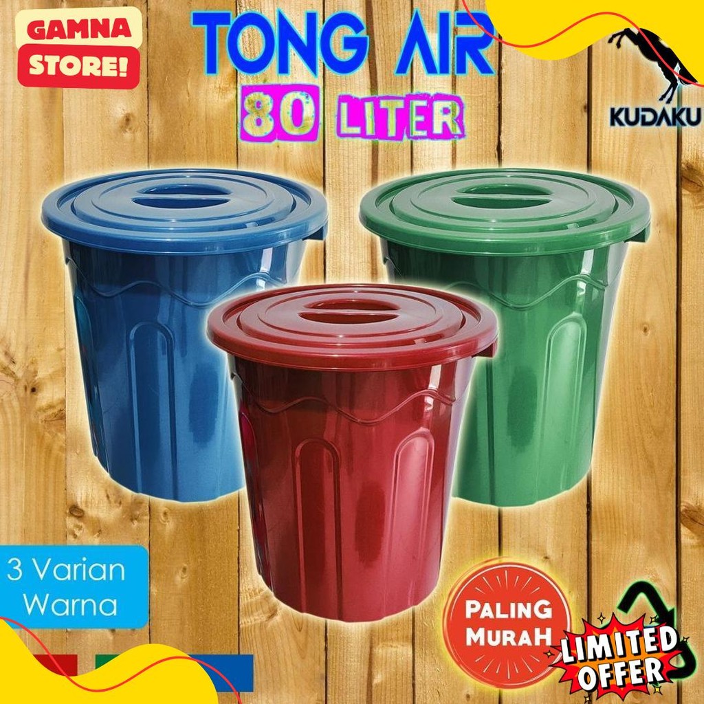 Diskon 50% Ember Air 80 Liter / Tong Air 80 Liter / Bak Air 80 Liter ( Khusus Instan )
