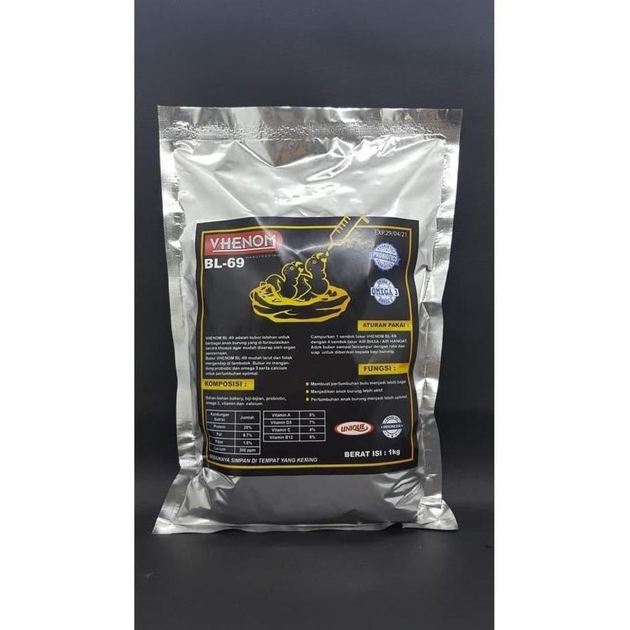 

TERBARU - Bubur Lolohan Vheom BL-69 - kg, Kandungan Probiotic dan Omega