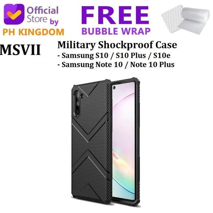 DI16 - MSVII Samsung Note 10 Plus S10 S10+ S10e - Military Shockproof Case