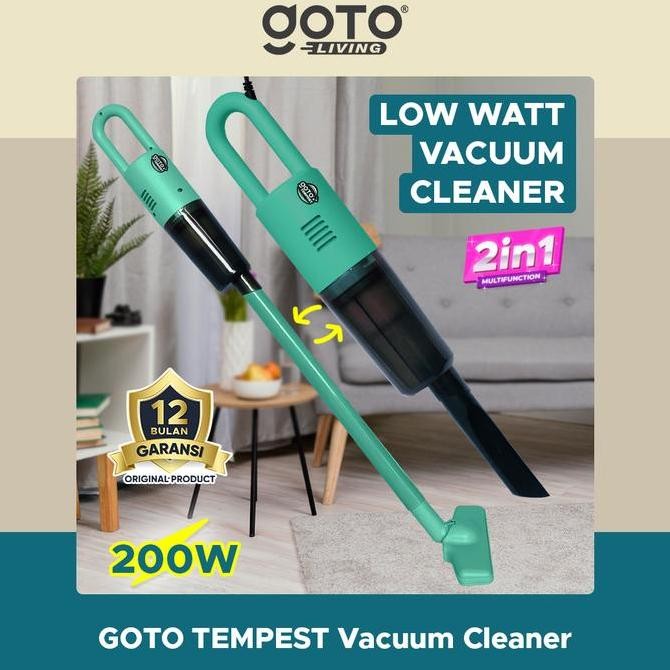 TERMURAH - [COD] Tempest Vacuum Cleaner Penyedot Penghisap Debu Vakum Portable