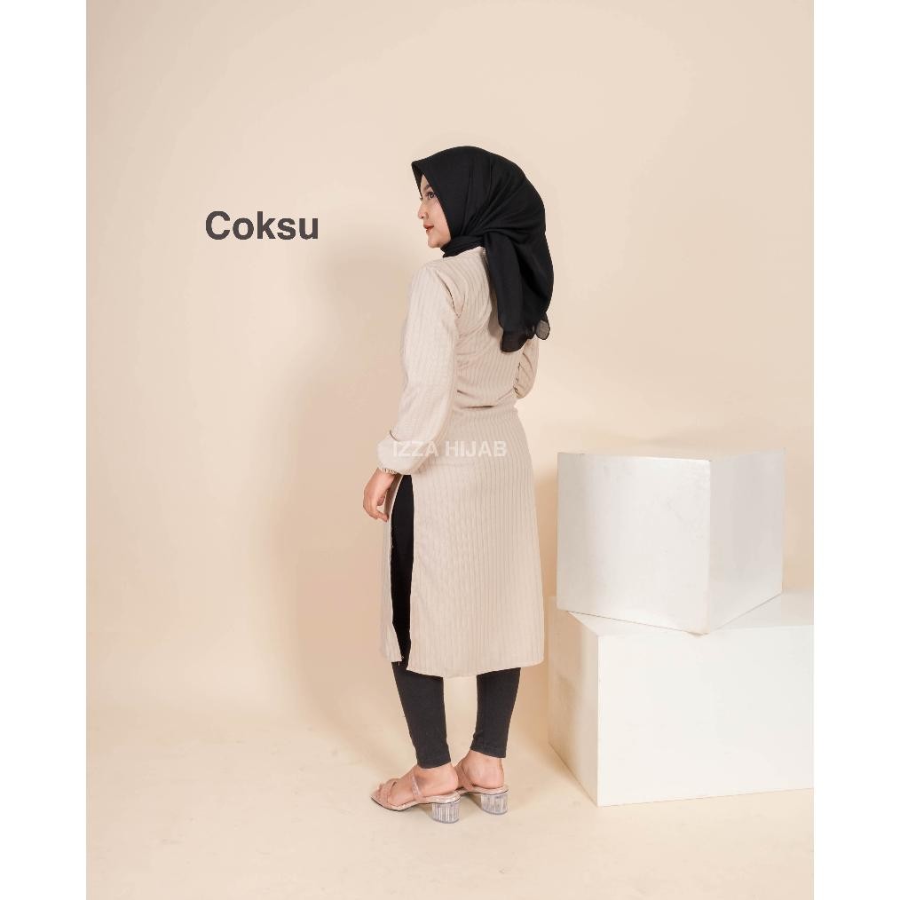 Premium Tunik Knit / Tunik Knit Premium / Tunik Knit Jumbo / Tunik Knit Belah Samping / Tunik Knit I