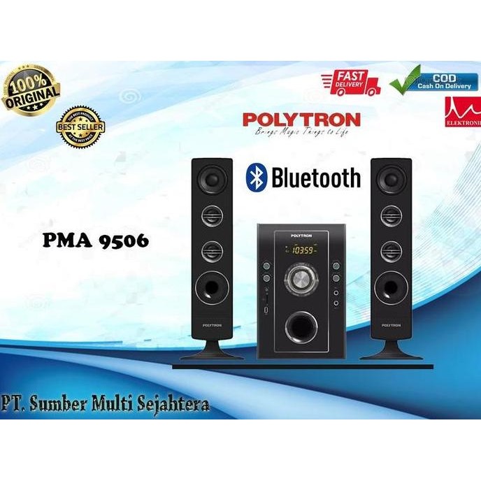 Speaker Aktif Polytron Pma 9506 Pma-9506 / Pma 9526
