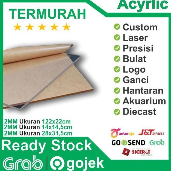 

Lembaran Acrylic 2Mm / Akrilik Custom / Akrilik Bening - Termurah Kualitas Terbaik Harga Termurah