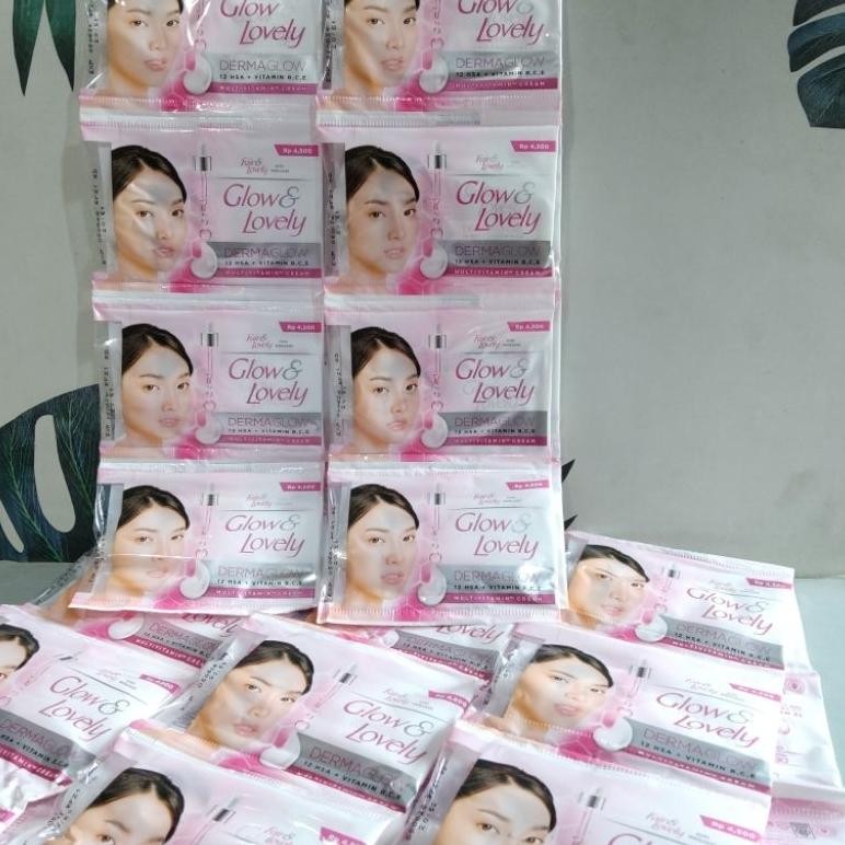 Terbaru Fair&Lovely Cream Sachet 9G Isi 12 / Fair&Lovely Renteng / Fair & Lovely Krim Isi 12 / Fair&