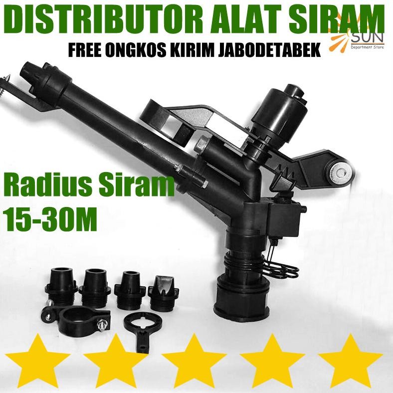 PROMO 360SPRINKLER BIG GUN 1.5 INCH DAYA SEMPROT KUAT UNTUK KEBUN & SAWIT, HARGA TERBAIK aSt