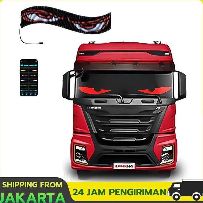 Produk Baru Panel Piksel Matriks Led Mobil Diy Lampu Rgb Layar Lembut Warna Ajaib Lampu Led Rgb Papa