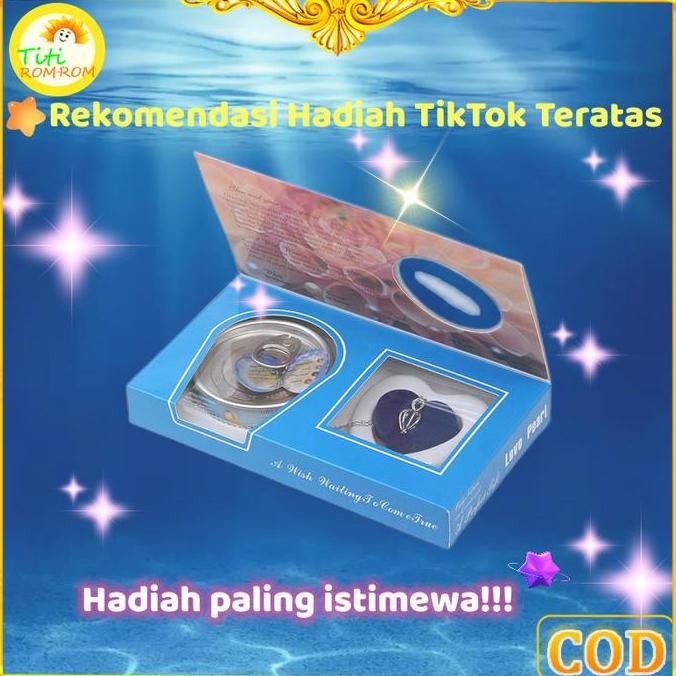 Limited Edition Kalung Mutiara Kerang Wish Pearl Necklace Hadiah Ultah