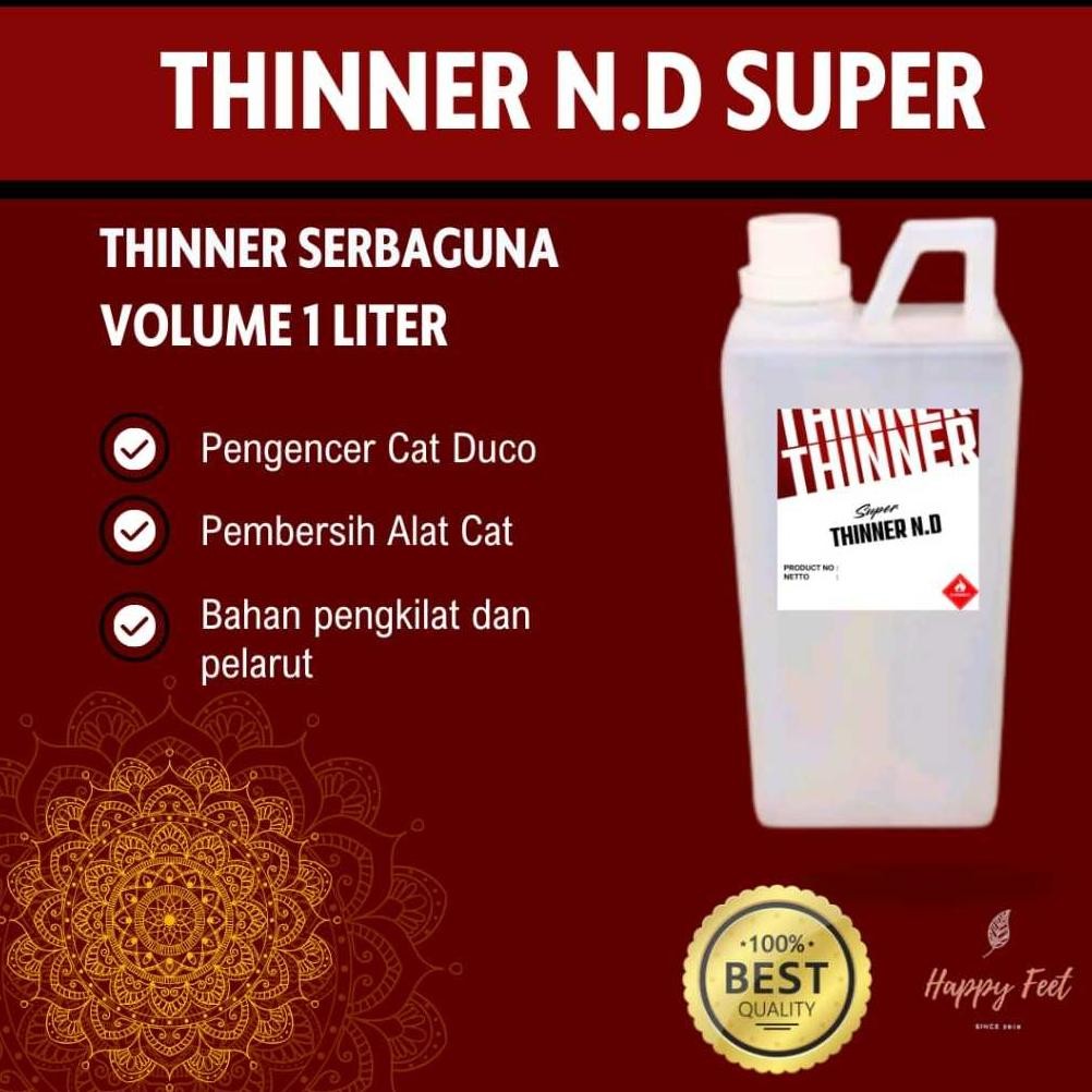 THINNER ND SUPER 1 LITER - THINNER SERBA GUNA aSt