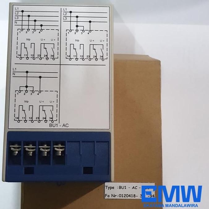 Protection Relay Seg Bu1 Ac 230V Germany Technology Pekan Promo