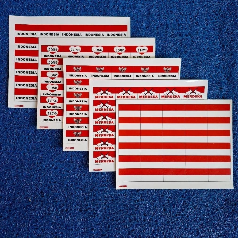 

Er-90 (Isi 30Pcs) Stiker Pipi / Stiker Merah Putih / Stiker Bendera Tempelan Hut Ri 17 Agustus