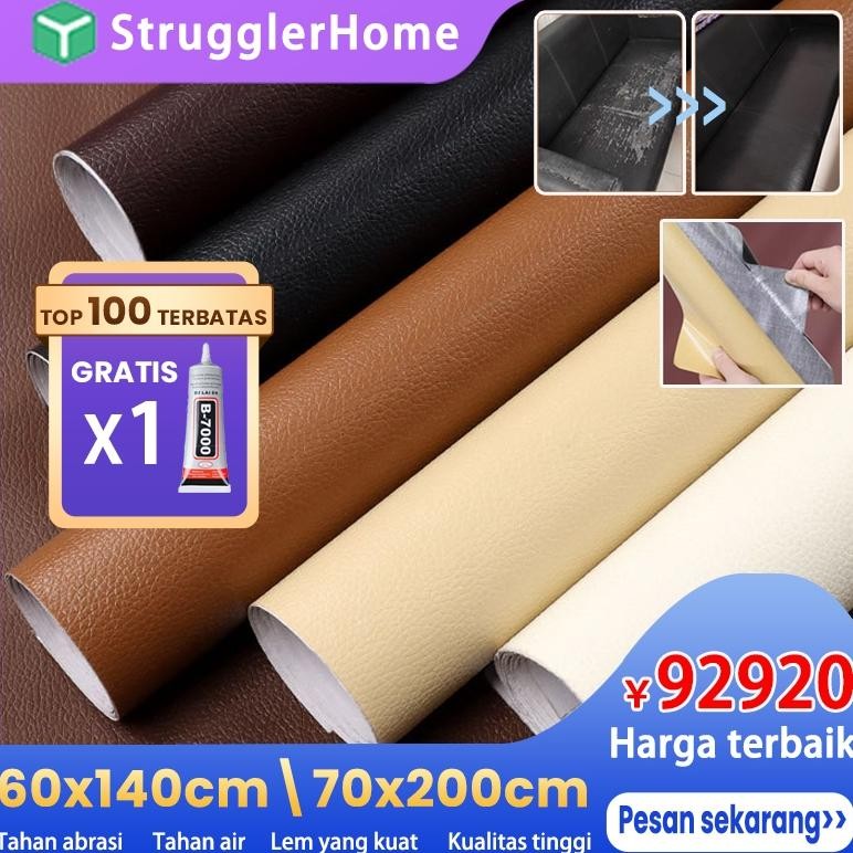 Istimewasticker kulit jeruk Restorasi Kulit sticker kulit sintetis penambal sofa kulit aSt