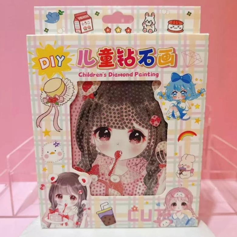 

Gs-56 Diamond Painting Sanrio Lucu Paint By Number Manik Karakter Cewe Cowo Gs-56