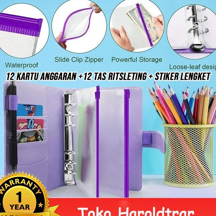 

Planner Keuangan A6 Binder Nabung Dengan Ring Paket Lengkap Budgeting Organizer