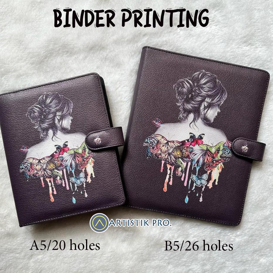 

Binder Printing Lady Butterfly A5 20Ring Dan B5 26Ring