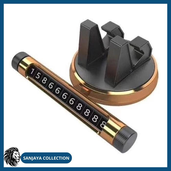 PHONE HOLDER MOBIL DENGAN TAG NOMOR HANDPHONE HP CAR HOLDER NUMBER TERBAIK