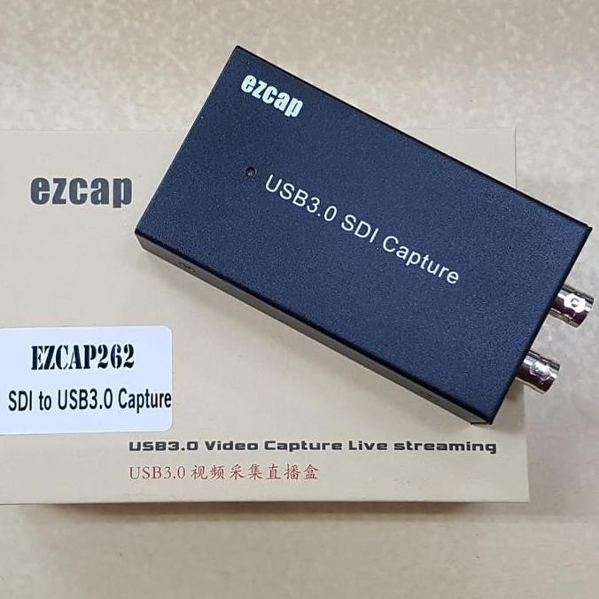 TERMURAH - EZCAP 262 USB 3.0 SDI Video Capture 4K Mic In / EZCAP262