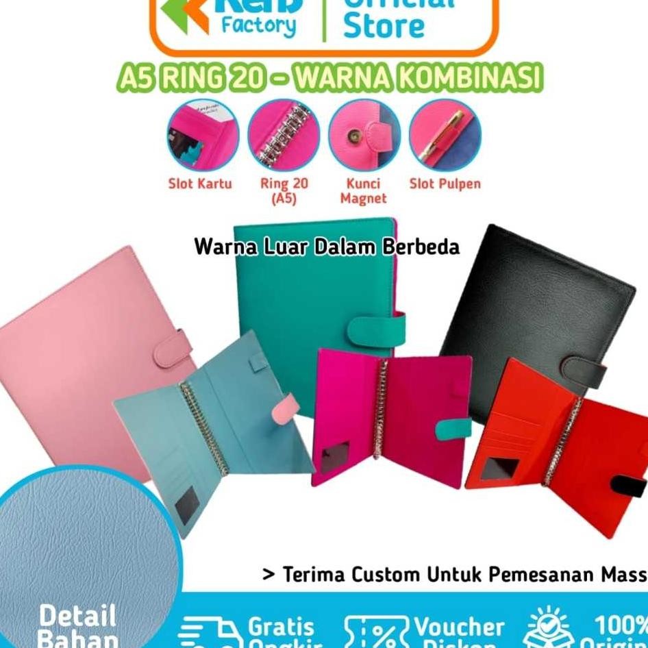 

Binder A5 Kombinasi Ring 20 Binder Organizer 2 Warna Dalam 1 Binder Terlaris Terbaik