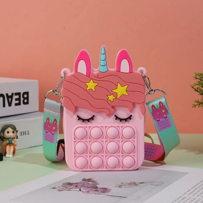 Tas Pop It Unicorn Jumbo