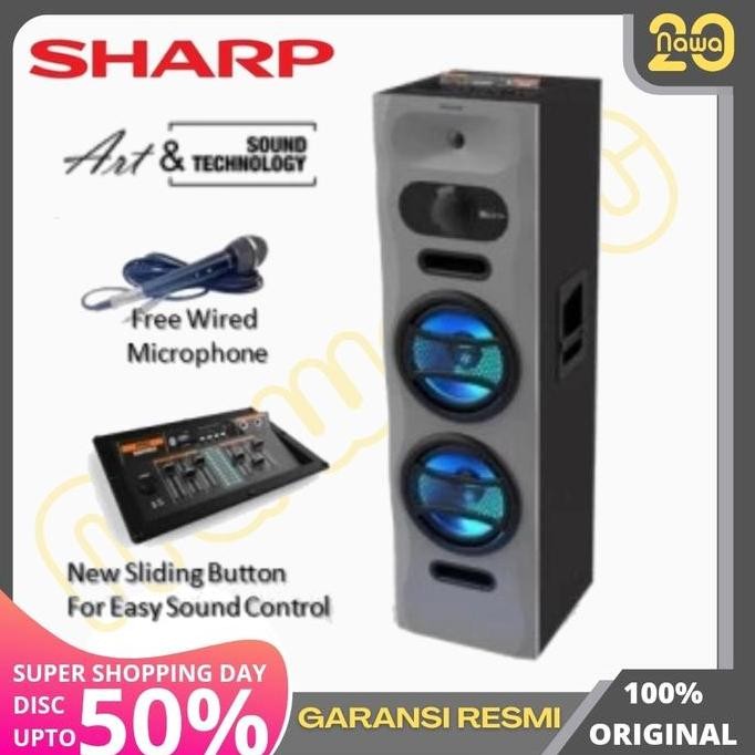 TERMURAH - SPEAKER SHARP CBOX PROX20UBB AUDIO PRO X20UBB STEREO CBOXPROX20UBB