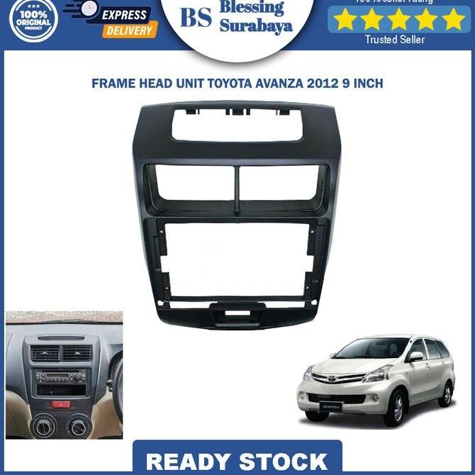 FRAME HEAD UNIT TOYOTA AVANZA 2010-2017 9 INCH