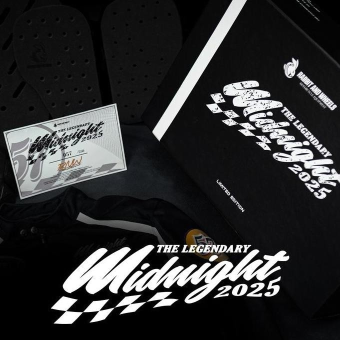 BEBAS ONGKIR - Jaket RNW Midnight 2025 RABBIT AND WHEELS Jacket MIDNIGHT