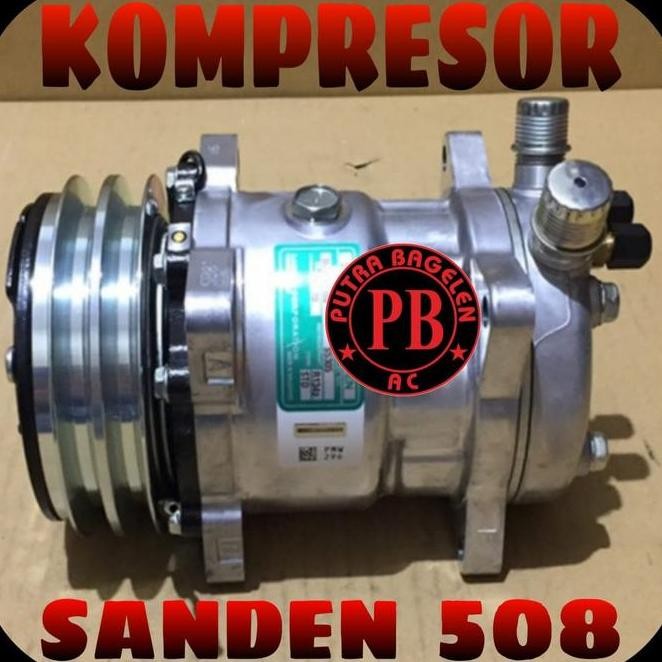 Compresor Kompresor Ac Mobil Sanden 508