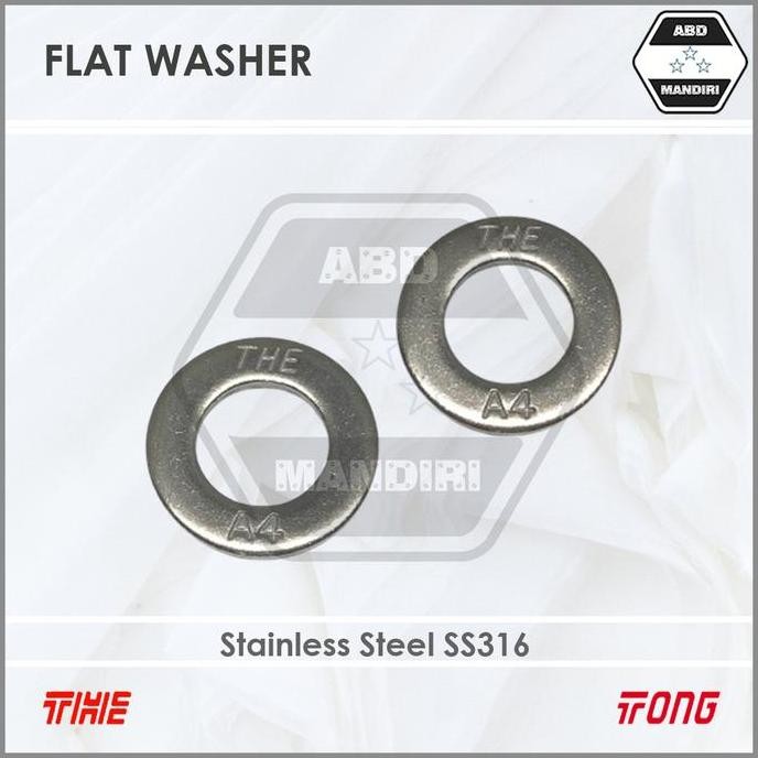 Ss316 Ring Plat Wp Stainless M14 ( Sus316 Flat Washer) 14
