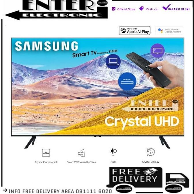 TERBARU - SAMSUNG LED TV 65TU8000 - SMART TV LED 65 INCH CRYSTAL UHD UA65TU8000