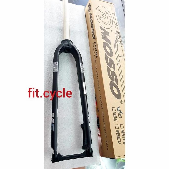 Promo Fork sepeda Mosso rigid M5 hitam COD