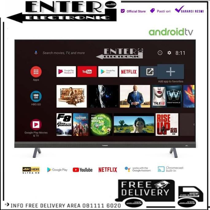 TERMURAH - PANASONIC TH 65HX730 - SMART TV LED 65 INCH ANDROID TV 4K HDR 65HX730G