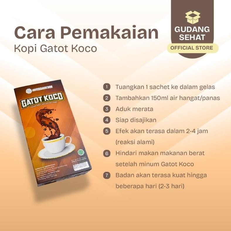

Ready!! Dr-Hen Kopi Gatot Koco 1box 5 sachet by dr richard lee