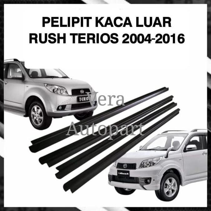 TERBARU - Karet pelipit kaca Rush Terios original