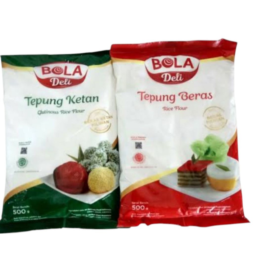 

BOLA Deli Tepung Beras / Ketan Putih 500g