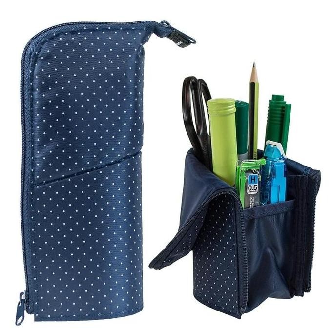 

TERLARIS - Kokuyo Standing Pencil Case NeoCritz F-VBF180 Dotted