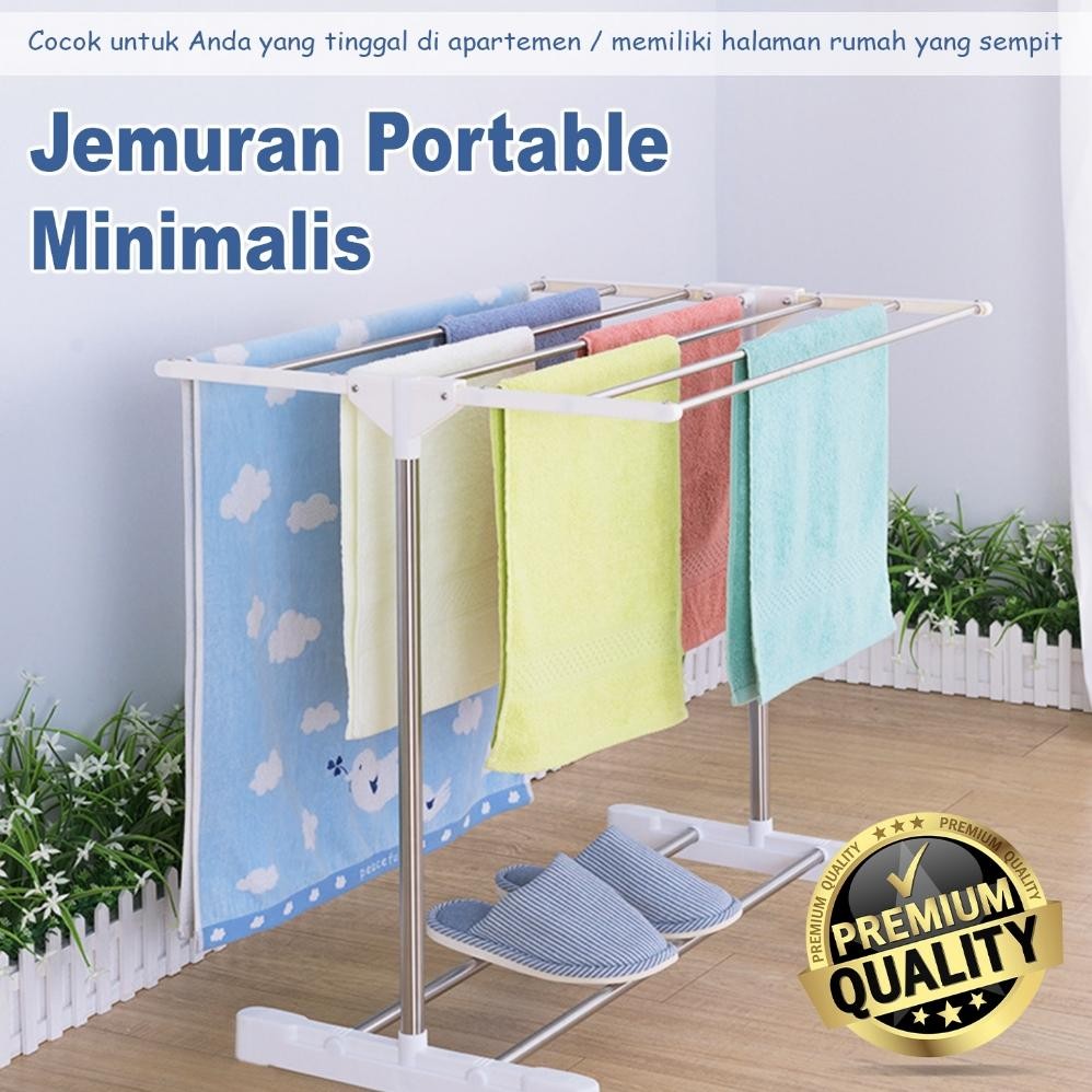 Rak Jemuran Handuk Gantungan Handuk Pakaian Termurah Rak Jemuran Handuk Stainlees Gantungan Lipat Se