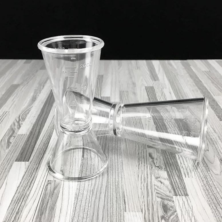 Bisa Cod Jigger Akrilik / Gelas Takar Minuman / Penakar Minuman / Jigger Cup ||