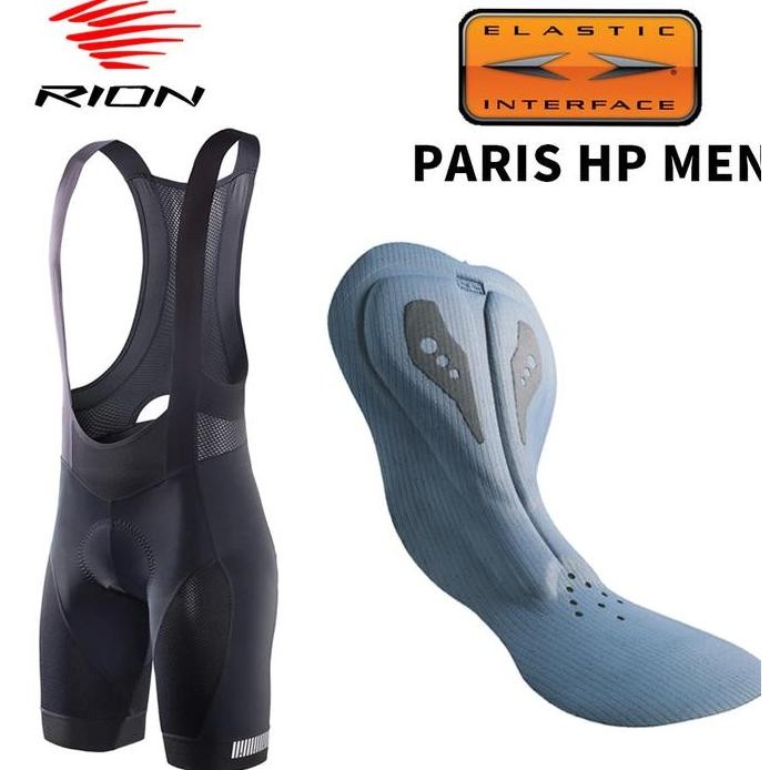 TERBARU - Celana Bib Sepeda Pria Cycling Bib Shorts Male RION Elastic Interface