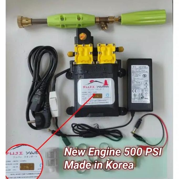 TERMURAH - Paket Mesin cuci motor mobil ac jet cleaner steam pump 500PSI Complet