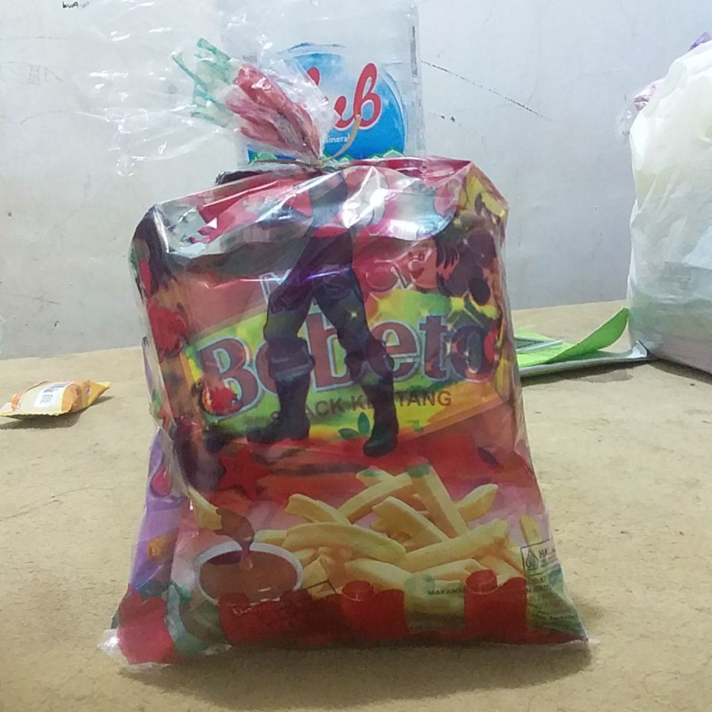 

bingkisan ulang tahun atau isian berkat