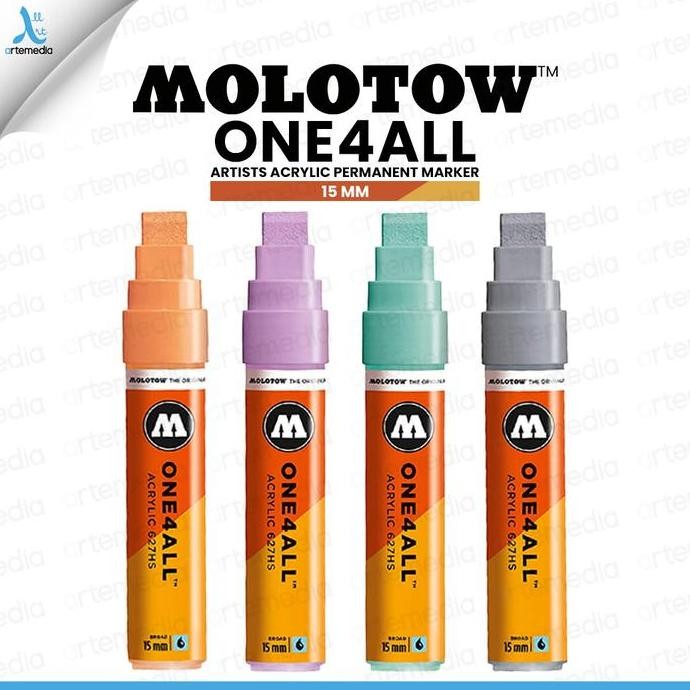 

TERMURAH - Spidol Permanen Warna Molotow One4All 15mm Acrylic Paint Marker